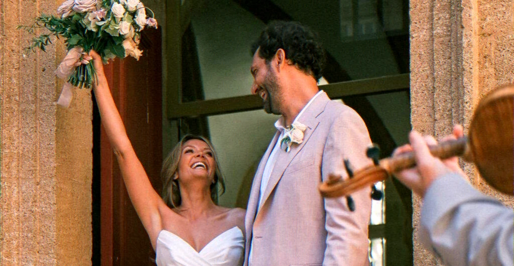 Eric Antoine et Gennifer Demey mariage Aix‑en‑Provence