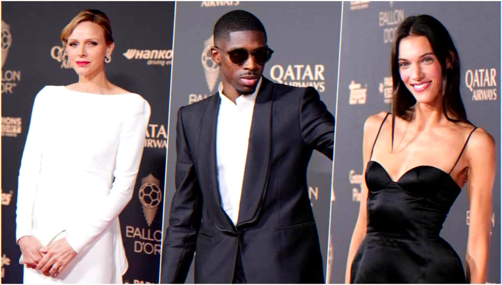 Ballon d'Or 2025 red carpet at Théâtre du Châtelet, arrivals and reactions