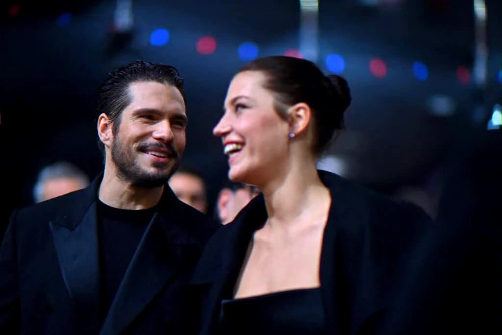 french actress and partner pregnancy report in paris