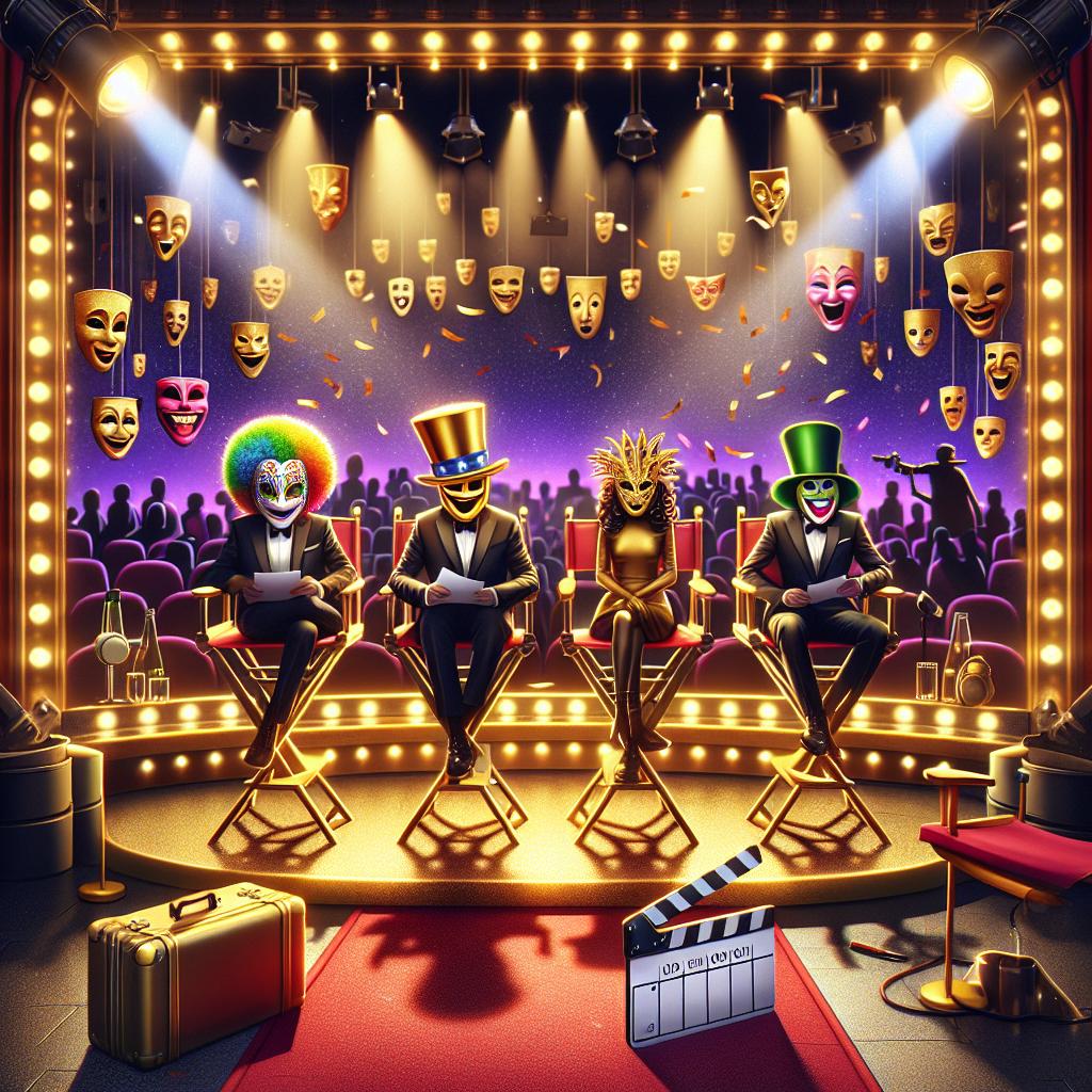 Mask Singer Michaël Youn Élodie Poux