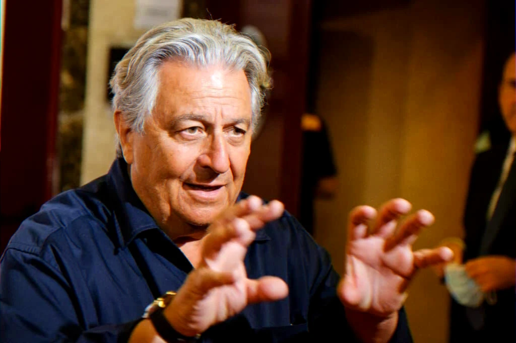 Actors tease a reconstructed studio set during an interview ahead of a comedy release on Sept 24, 2025