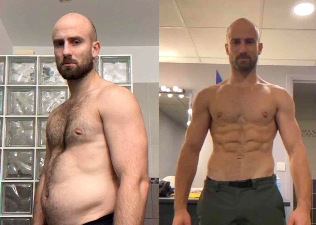 Transformation physique après naissance attribuée à la Méthode Allure