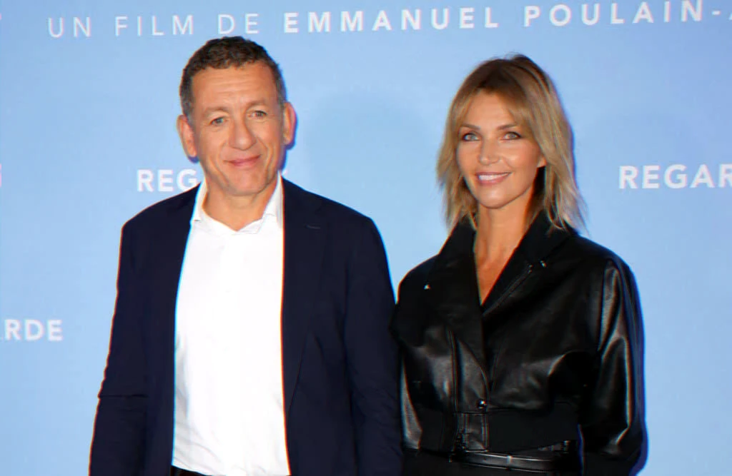 actor and companion on premiere red carpet confirming a new relationship