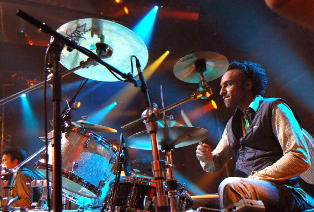 renowned drummer 67th birthday family and grandparenthood