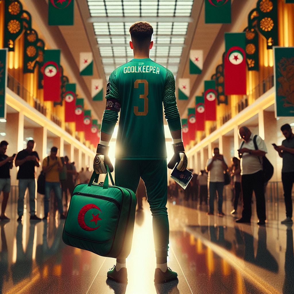 Luca Zidane Algérie Coupe