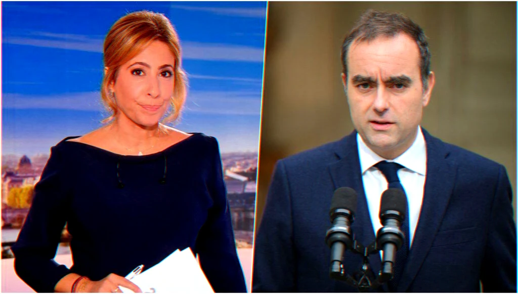 Record d'audience du journal de 20h malgré voix défaillante