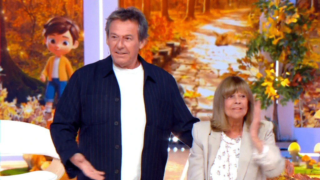 midday TV show on-air awkward moment followed by warm embrace