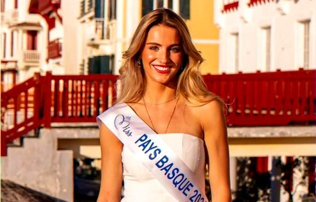 Miss France 2026 editorial image for coverage of the Miss Aquitaine candidate
