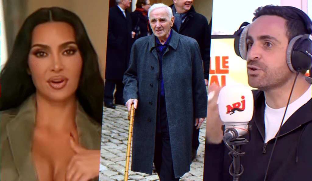 Radio interview on a celebrity's admiration for a French singer and their move toward a legal career