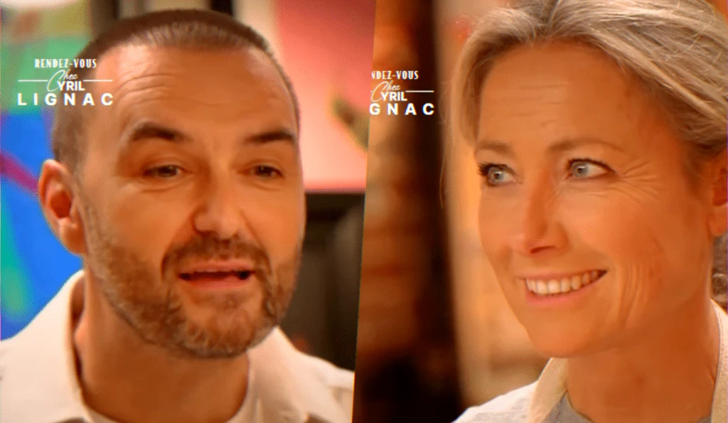 Convivial Aveyron dinner with whole salmon described as a 'recette d'un ex'