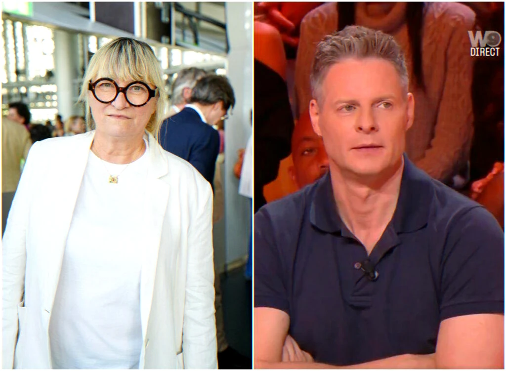 TV panel tension as a scheduled guest arrival prompts a co-host absence