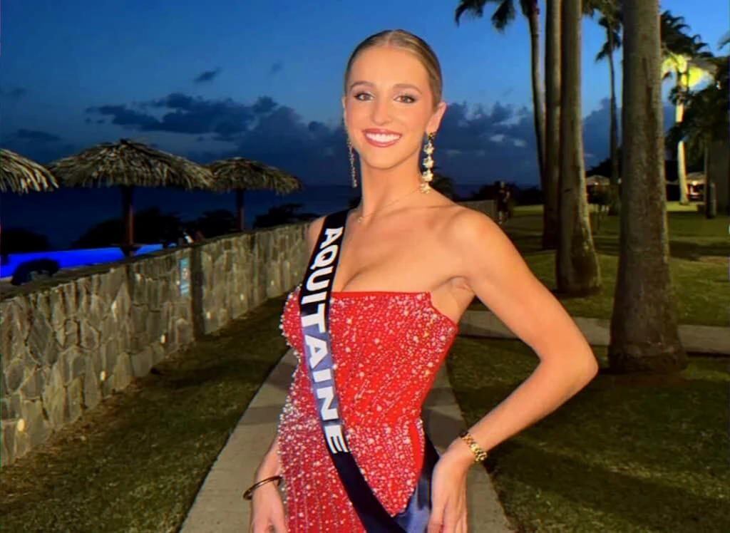 Aquitaine pageant candidate promoting women's rugby and national pageant ambitions