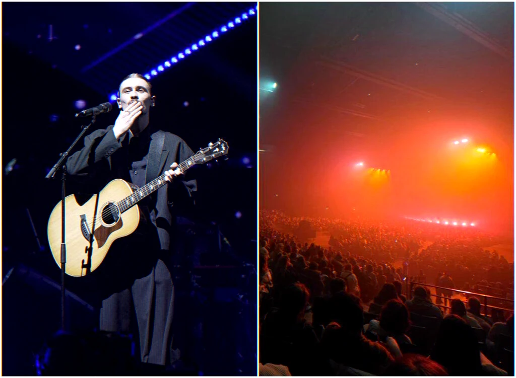 Cada Seconde Tour live in Bordeaux — energetic stage and packed audience