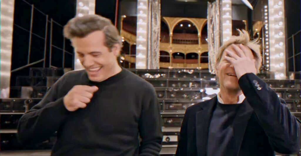 Promo La Cage aux Folles au Théâtre du Châtelet — séquence télévisée surprenante