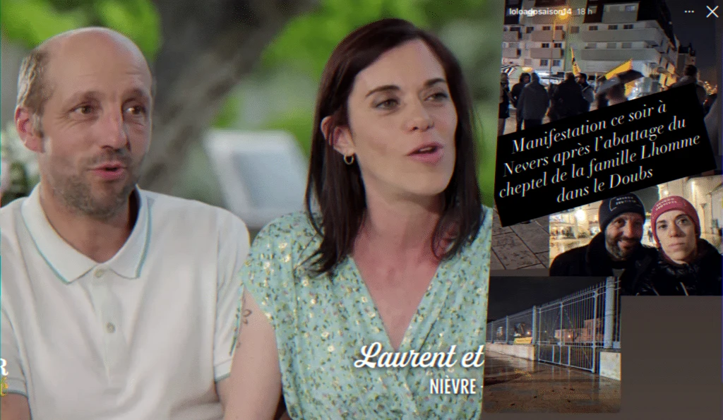 Manifestation dans le Doubs contre l'abattage de troupeaux vaccinés pour la DNC