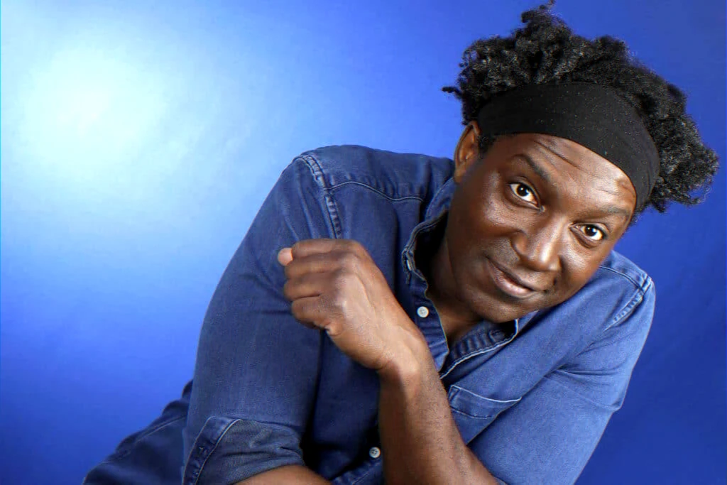 Editorial portrait for a feature on an artist's 20-year career after a viral hit