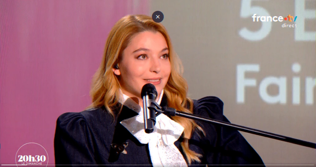 Téléthon 2025 ambassador reassured before live studio performance Salé