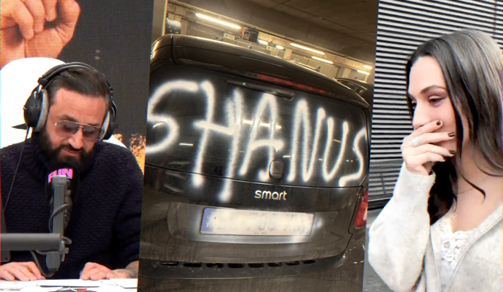 voiture vandalisée au parking peinture permanente enquête internes canular médiatique