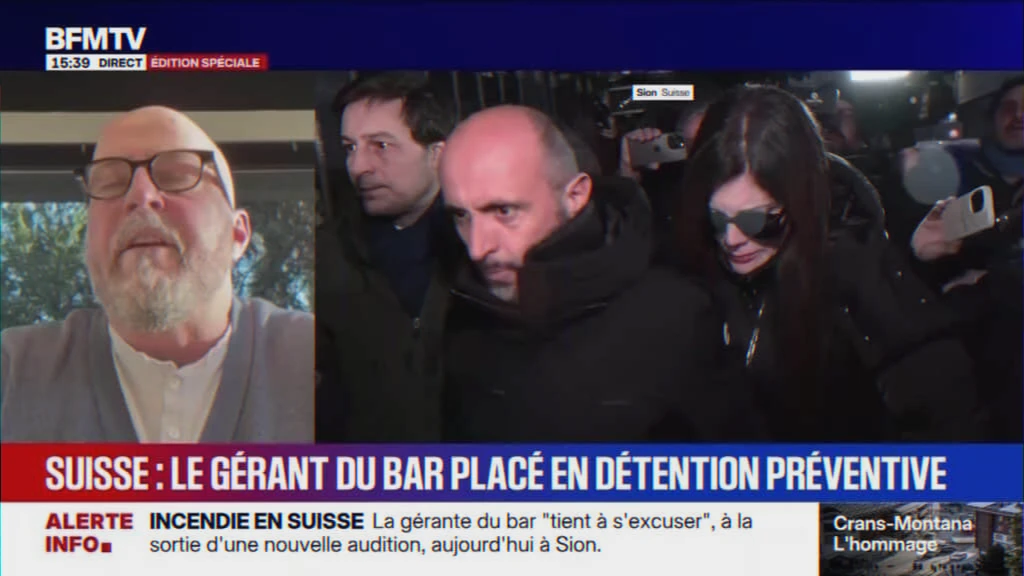 Crans‑Montana enquête incendie et détention préventive