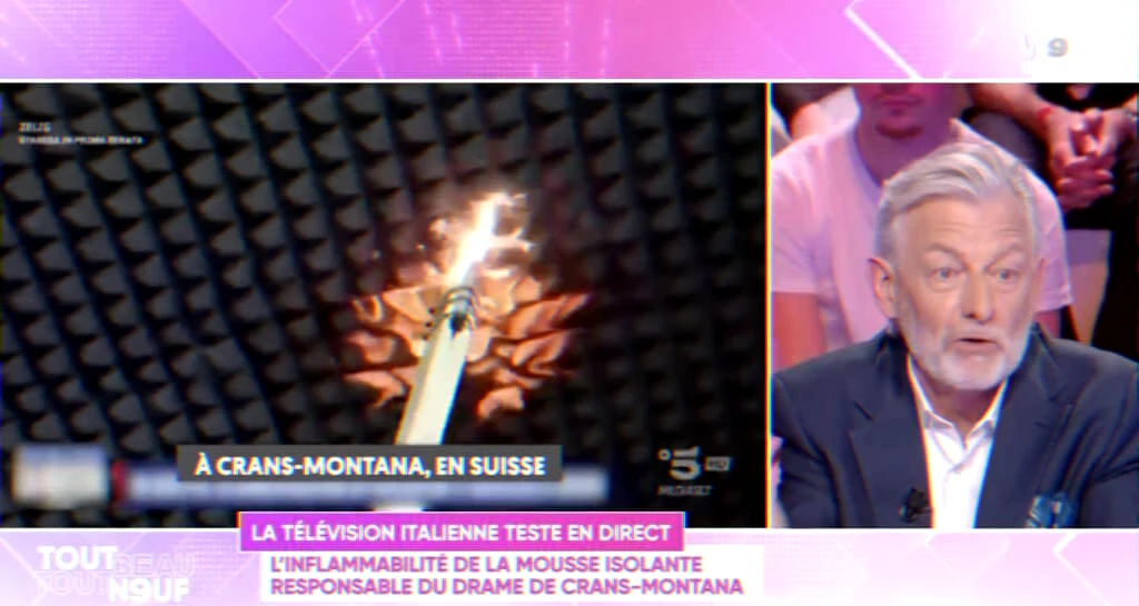 Test d'inflammabilité de mousse polyuréthane relance le débat sur la sécurité incendie à Crans‑Montana