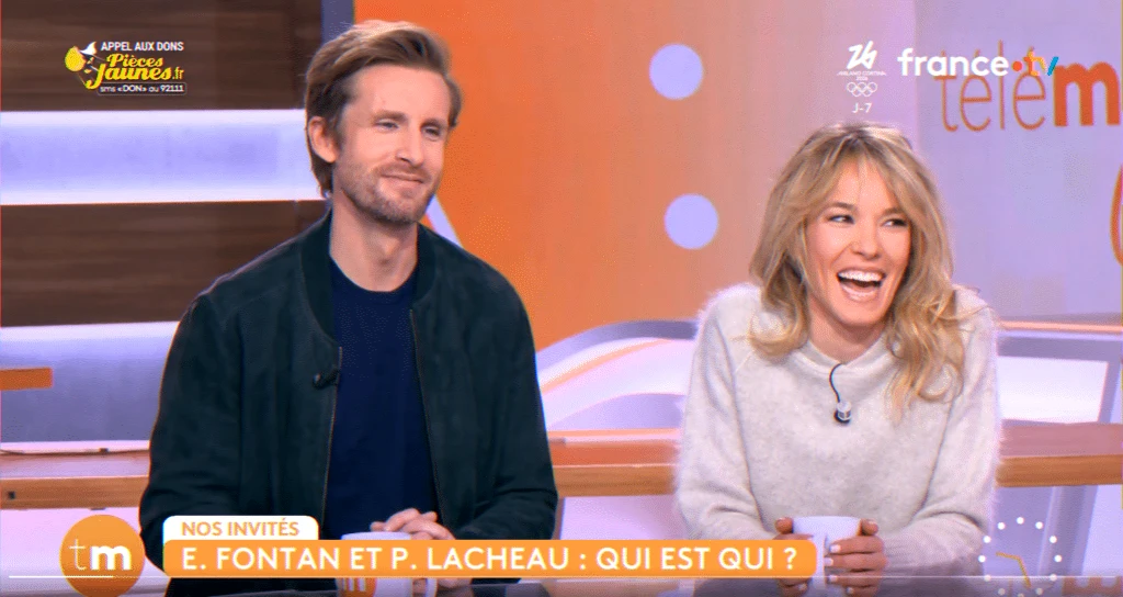 french film duo promoting new film and celebrating a decade-long professional and family partnership