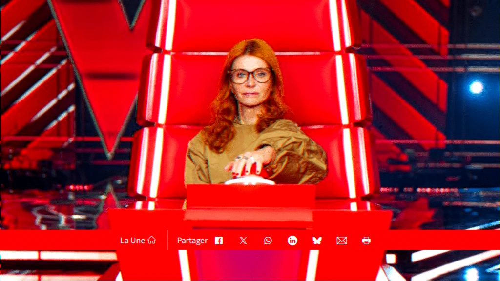 The Voice Belgique season launch and viral onstage fall