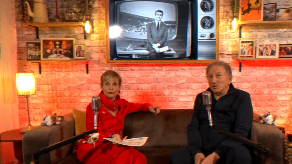 Launch of a new streaming talk show and inaugural guest interview