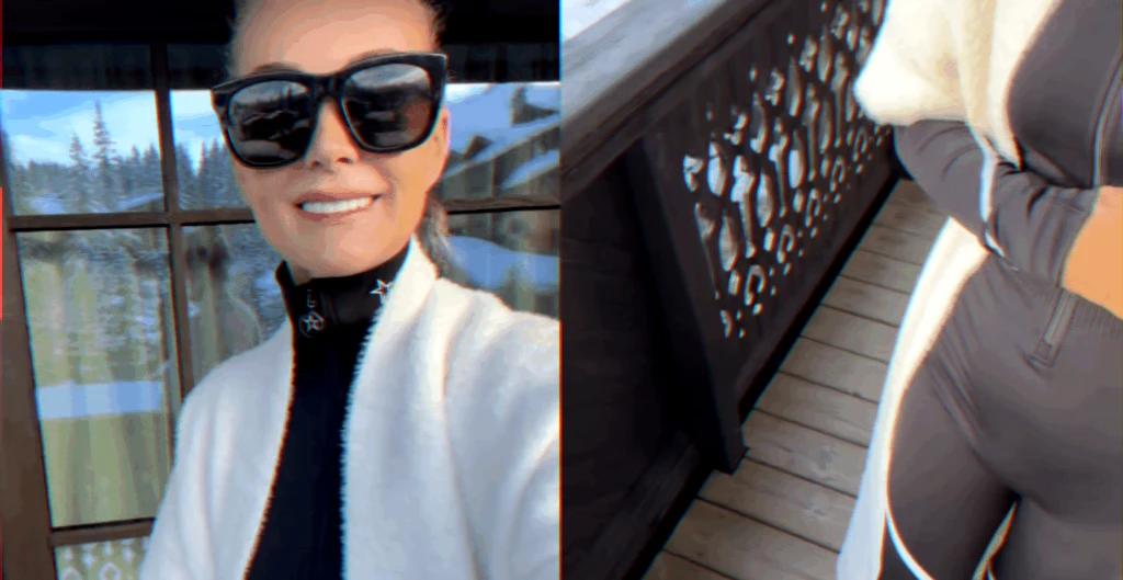 Saint‑Valentin à Courchevel — tenue de ski de luxe et escapade alpine