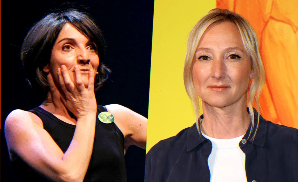 Mock casting duel promoting the series Désordres (Canal+, 2022)