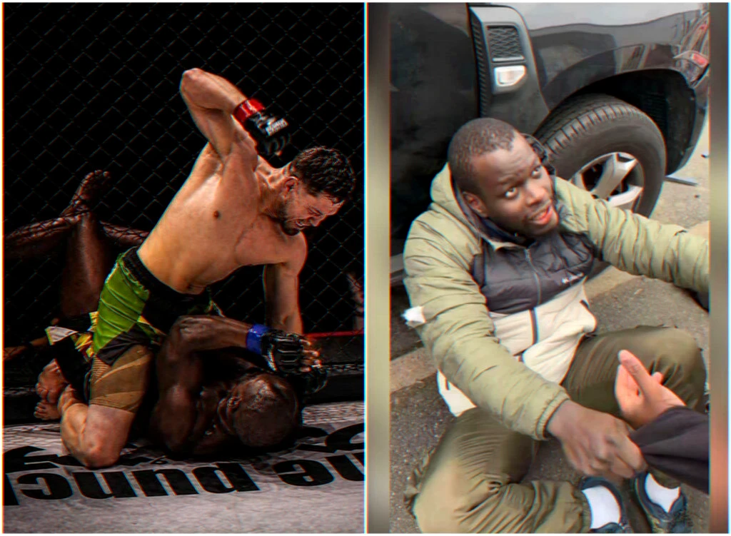 one-punch-night mma victory social-media controversy