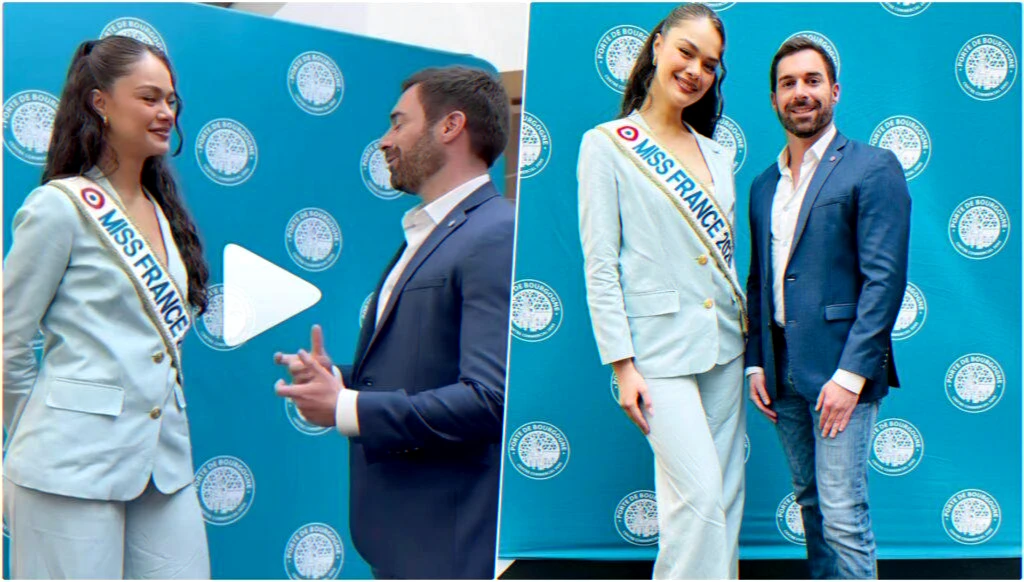 Photo liée à la republication qui relance une controverse entre un concours de beauté et un homme politique