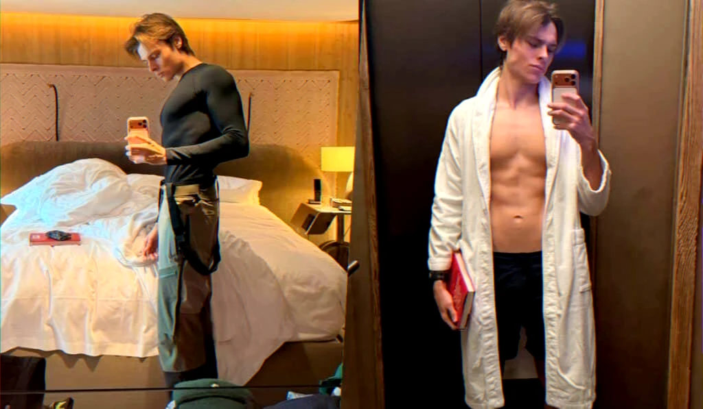 sports routine and identity building of a young public figure