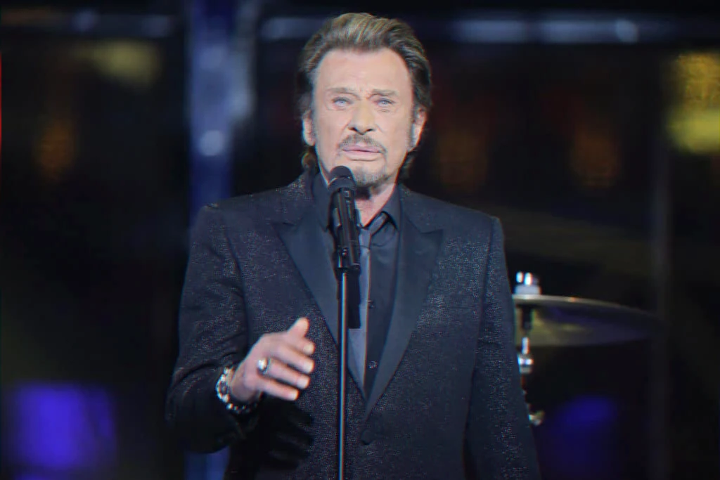 stage performance during televised interview