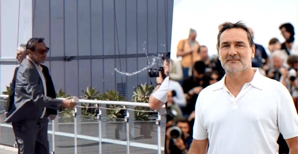 Cannes 2026 water-throw incident clarified as consensual