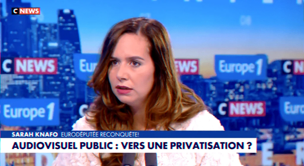 Débat sur la privatisation de l'audiovisuel public