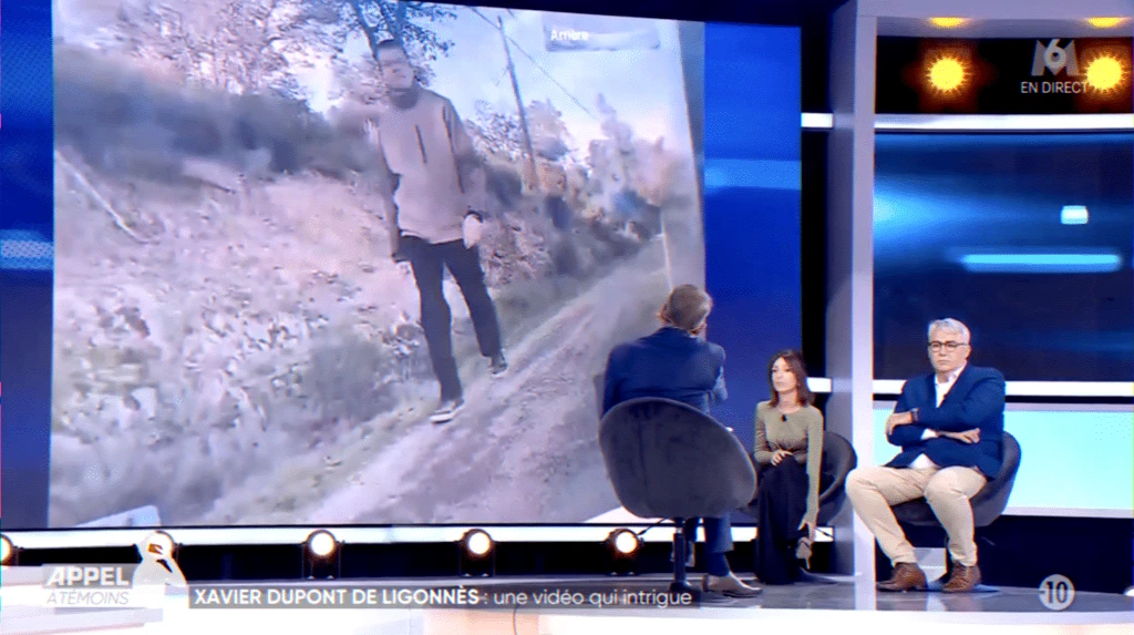 TV studio broadcast on a 2011 missing-person investigation
